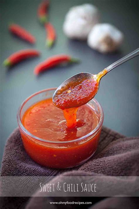 Sweet Chili Thai Sauce - Oh My Food Recipes