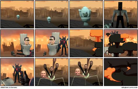 Skibidi Toilet 34 (Remake) - Comic Studio