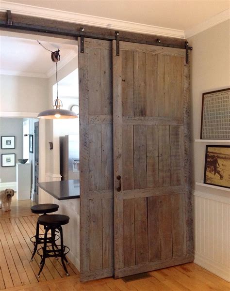 64+ Populer Double Barn Doors Interior Ideas, Pintu Kayu