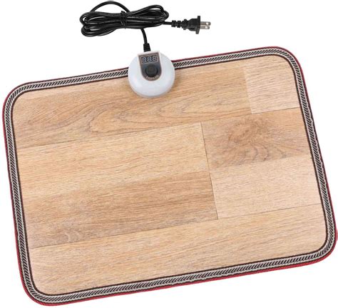 Amazon.com: Cozy Products Electric Foot Warmer Mat-Heated Rubber Pad ...