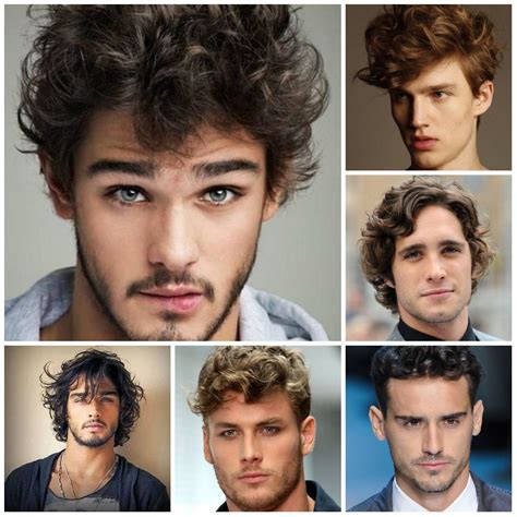Cortes de pelo y peinados para hombres con cabello ondulado o rizado ...