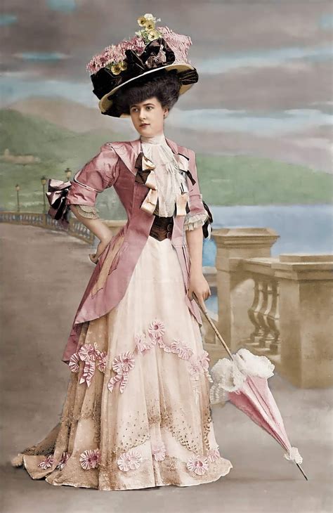 1800s Fashion, 19th Century Fashion, Edwardian Fashion, Vintage Fashion ...