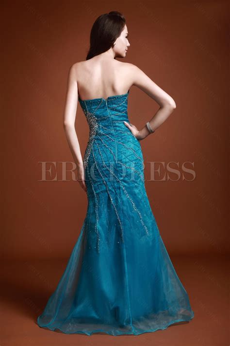 Strapless Floor Length Dress
