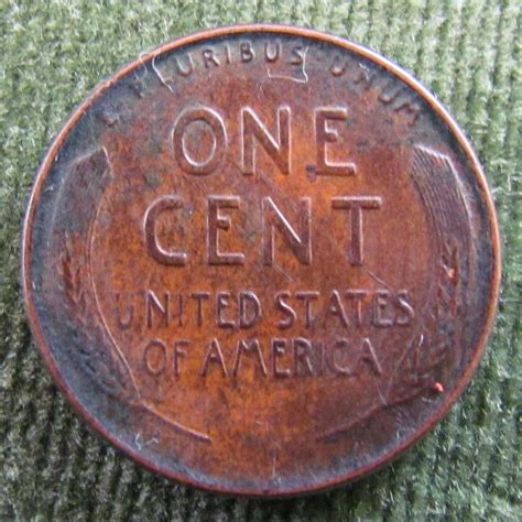 USA American 1939 1 Cent Wheat Lincoln Coin - Almost Circulated ...