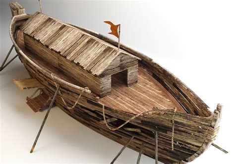 low poly noah ark 3D model | CGTrader