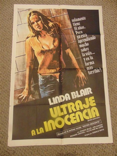 BORN INNOCENT 1974 LINDA BLAIR SPANISH 27x41" POSTER N7498 | eBay