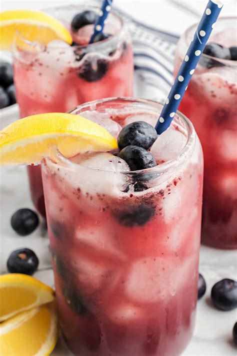 Blueberry Lemonade - Kitchen Fun With My 3 Sons