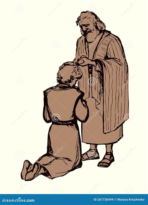 Dibujo De La Uncion De Los Enfermos