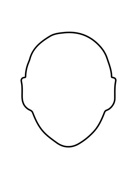 Blank Face Template