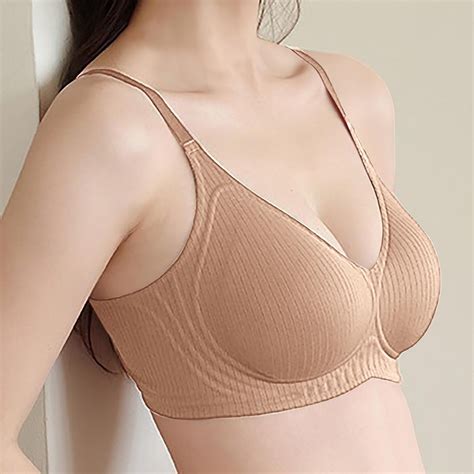 TYGHBN Women's Jelly Glue Lift Up Soft Support Seamless Push Up Side ...