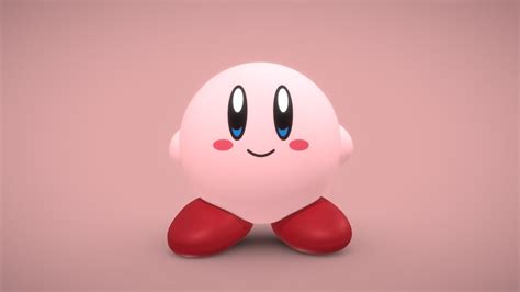 Kirby - Download Free 3D model by Jiaxing (@saitoyang) [fd27740] - Sketchfab