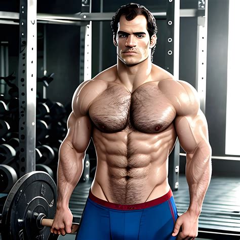 henry cavill, gay, muscle, sweat, sexy, mustache - Arthub.ai