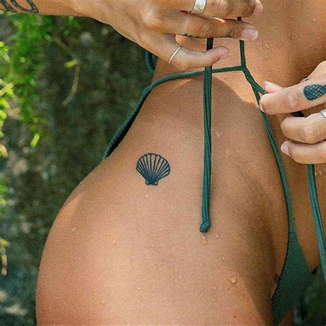 12 Shell Tattoo Ideas Trending for Summer 2024 and Beyond