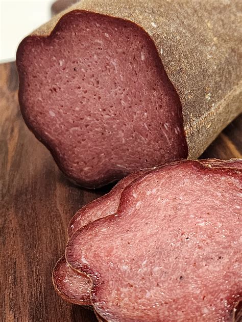 100% Turkey Summer Sausage Sliced - Mr. Amish