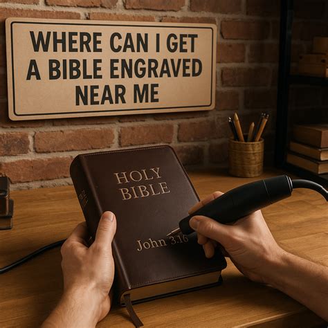 Where Can I Get a Bible Engraved Near Me? A Personalized Faith Gift Wo – ALMAGEMS