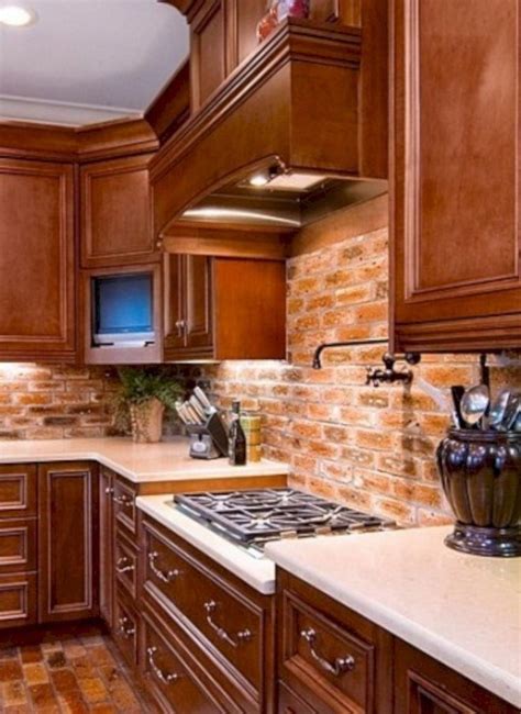 Brick Backsplashes For Kitchens - Interior Paint Patterns