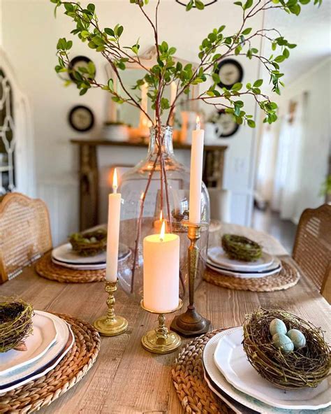 Top 92 dining room table spring centerpieces Update