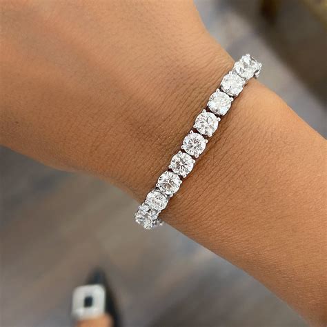 Lab Grown Diamond Tennis Bracelets | Lab diamond bracelet | Antiquecut