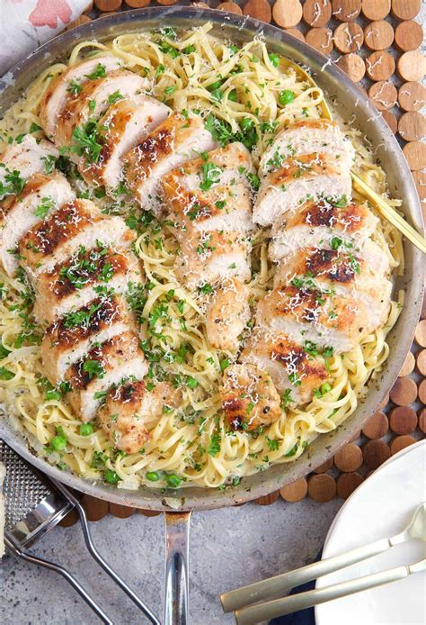 Garlic parmesan chicken pasta – Artofit