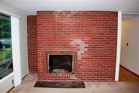 Painting A Brick Fireplace Before And After Photos – Fireplace Guide by ...