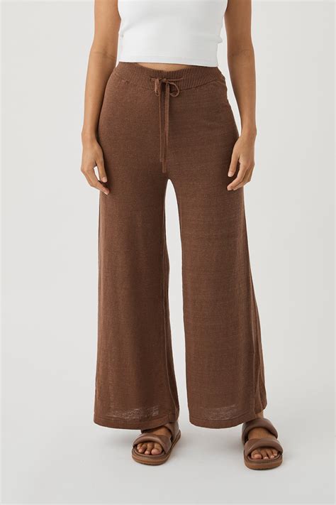 Womens Knit Pants & Bottoms | Ethical Organic Cotton | Arcaa.