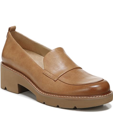 Naturalizer Darry H7079l1 Loafer Womens Toffee Leather Lug Sole Shoes ...