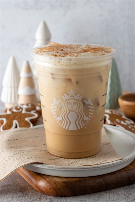 Starbucks Iced Gingerbread Oat Milk Chai Latte Copycat Recipe - Sweet Steep