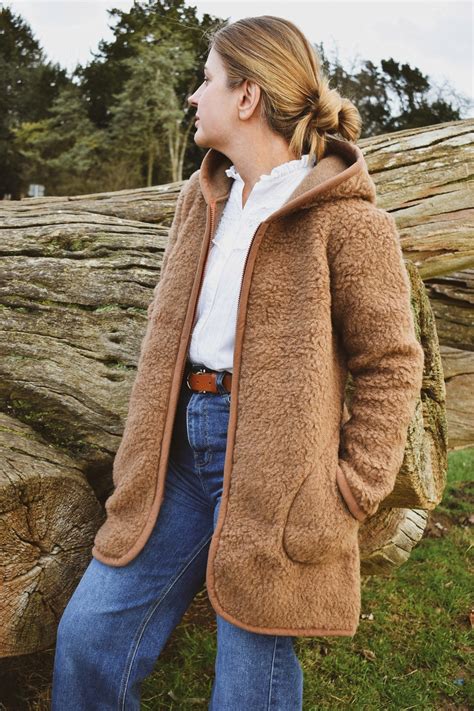 Freya Merino Wool Jacket – Camel - HomieeStudio