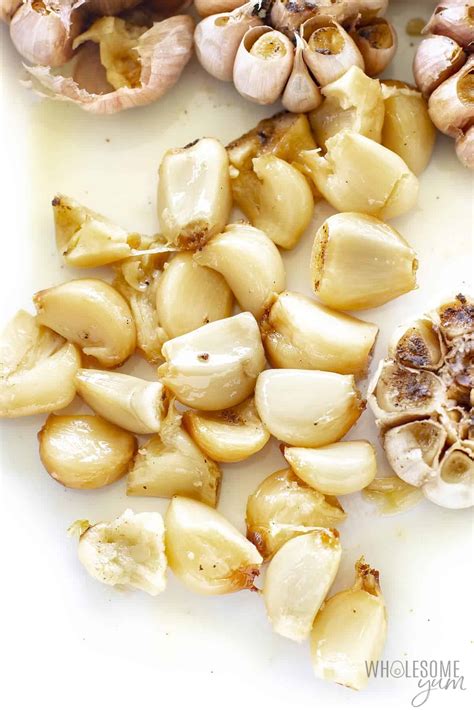 Oven Roasted Garlic - Wholesome Yum