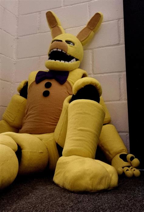 Full spring bonnie suit done : r/fivenightsatfreddys