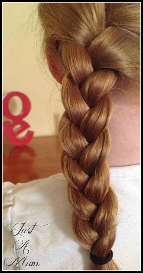 Basic Plait - Just a Mum Hairstyles - Just a Mum