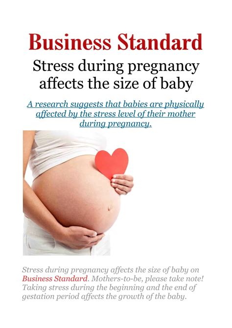 PPT - Stress during pregnancy affects the size of baby PowerPoint Presentation - ID:7757266