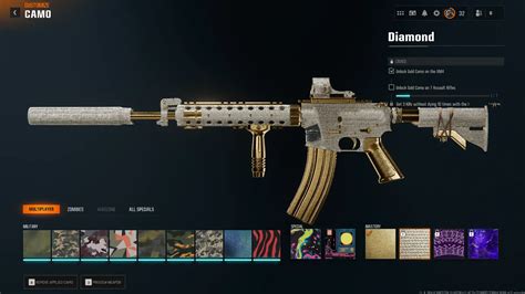 How to get Gold and Diamond Camo for the XM4 in Black Ops 6