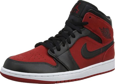 Buy jordans red and black cheap online