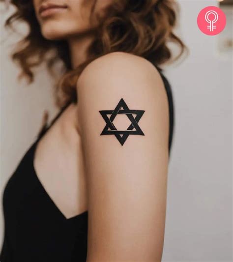 Magen David Tattoos David Shield Stock Vector Images Alamy
