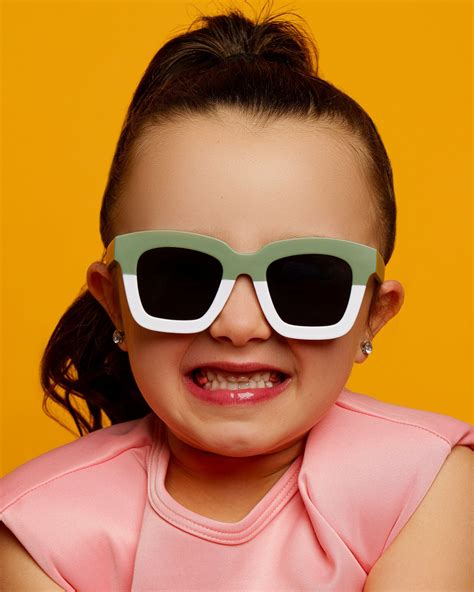 Beige/Light Green Shades - BOUJIE KIDZ