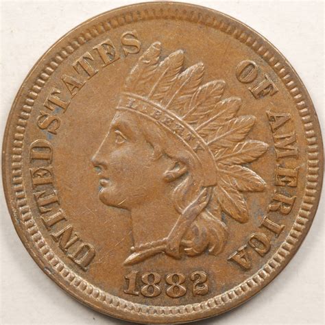 1882 INDIAN HEAD CENTS
