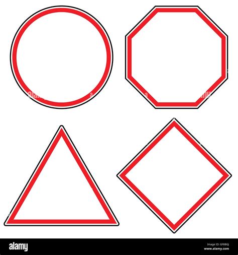 Blank Stop Sign Template