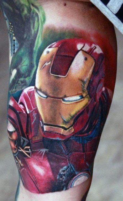 Tatuajes de Iron Man - 120 diseños, significado y mejores ideas