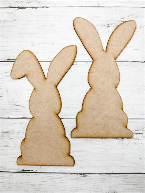2 Bunny Cut Outs DIY Kit – The Makers Map - DIY with Amber