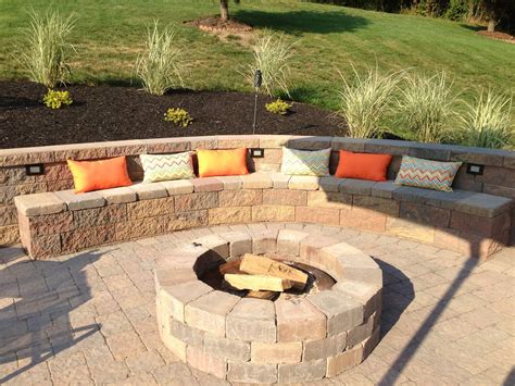 Fire Pit Seating Area