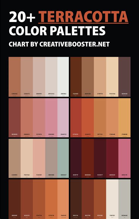 20+ Best Terracotta Color Palettes with Names and Hex Codes (2024)