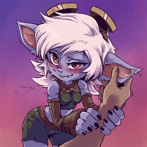 Yordle ear rubbing | League of Legends | League of legends poppy, Lol ...