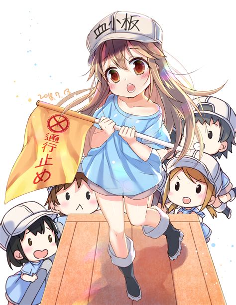 The Platelets [Cells at Work!] : r/awwnime