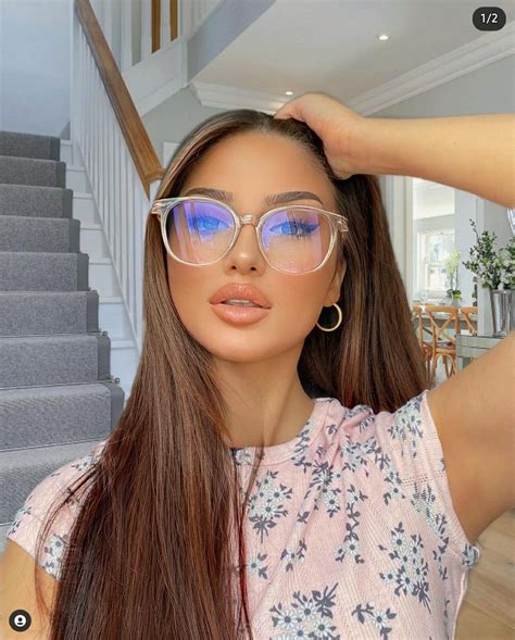 Geek Glasses, Glasses Outfit, Cute Glasses, Fashion Eye Glasses, Girls ...