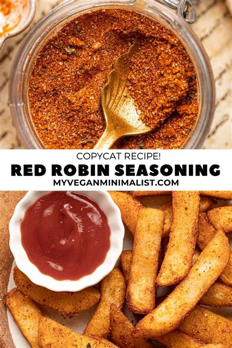 Homemade Red Robin Seasoning - The Best Copycat Recipe - My Vegan ...