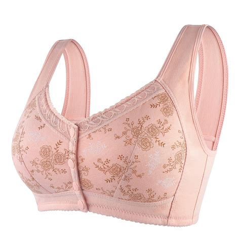 PEASKJP Womens Bras Full-Coverage Padded Solid Convertible Straps Wire ...