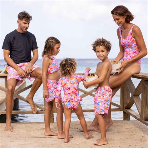 Matching Family Bathing Suits