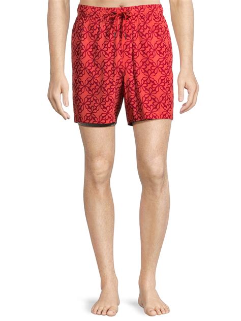 Compression Lined Swim Trunks - UPF50+ - 7 Inseam - Walmart.com