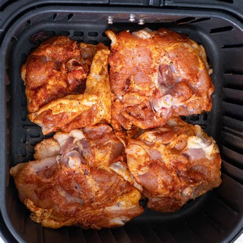 Crispy and Juicy Air Fryer Chicken Thighs - Upstate Ramblings